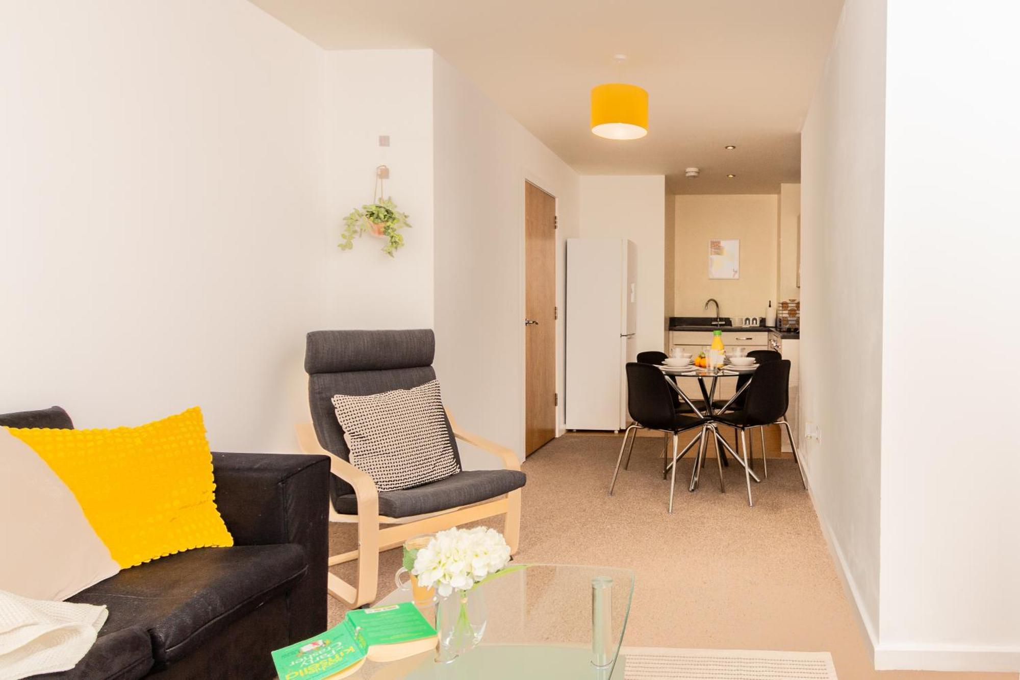 Comfy Chic 2Bed Apartment In Sheffield City Centre Dış mekan fotoğraf